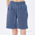 Summer High Street Washed Terry Shorts desgastados de Terry